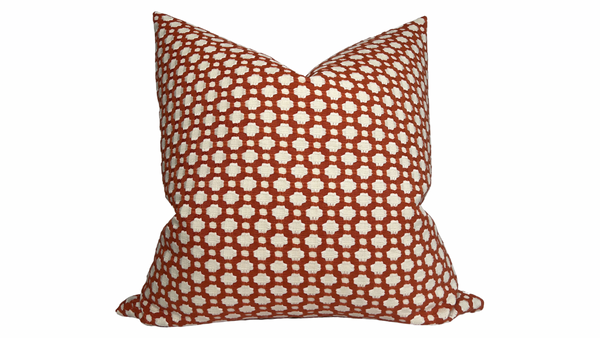 Schumacher Betwixt Pillow Cover in Spark