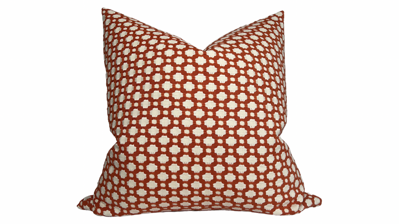 Schumacher Betwixt Pillow Cover in Spark