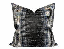 Argoun Pillow Cover in Nuit, Designer Pillows