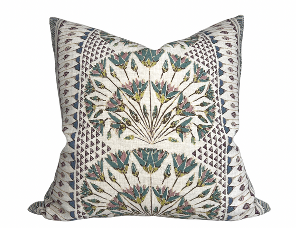 Cairo Pillow Cover in Eggplant