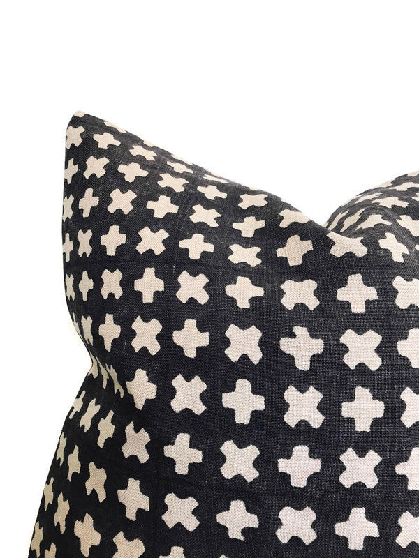 BOGO Pillow Cover in Pavement Black