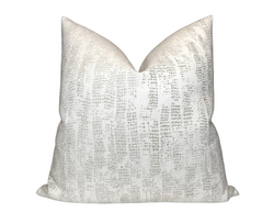 Kelly Wearstler Verse Pillow Cover in Ivory Ecru