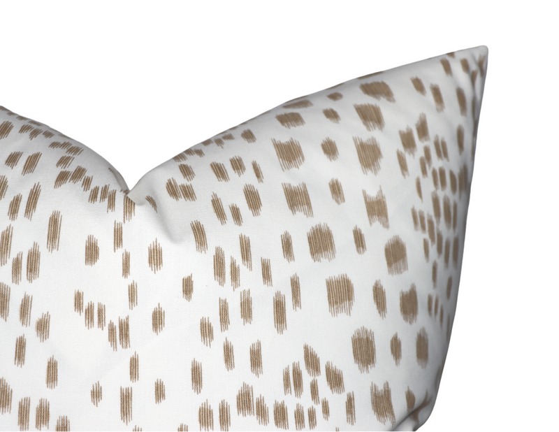 Les Touches Pillow Cover in Sand