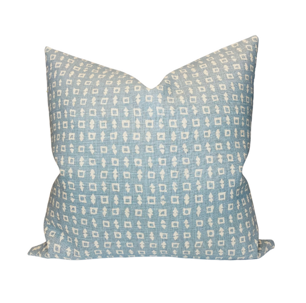 Ready to Ship, 12x16, Peter Dunham WABI Pillow Cover in Blue