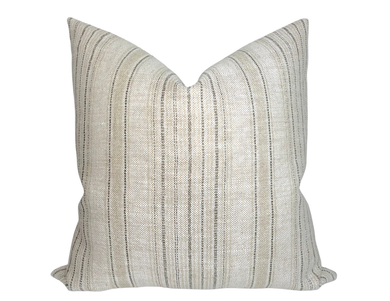 Clay McLaurin Dash Pillow Cover in Sand