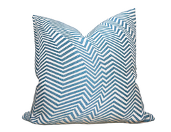 Sea Swell Pillow Cover in Blue