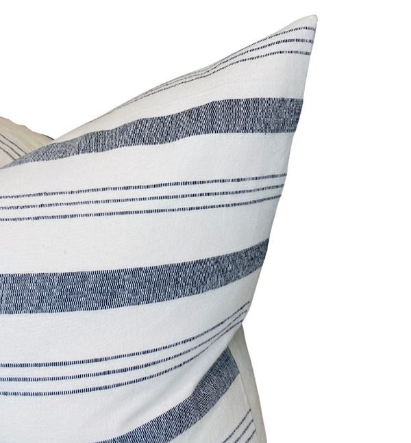 Lima Stripe Pillow Cover in Natural