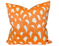 Trina Turk Outdoor Arches Pillow Cover in Orange