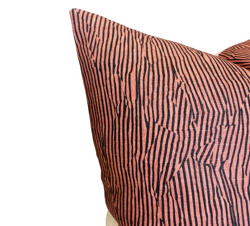 Kelly Wearstler Avant Pillow Cover in Salmon