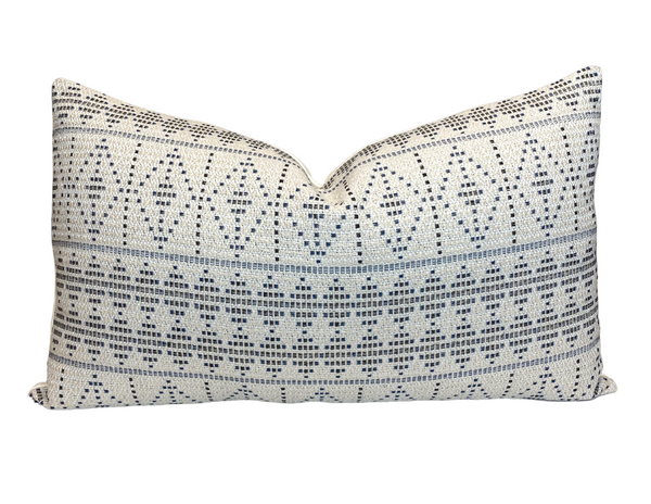 Peter Dunham Souk Pillow Cover in Onyx Indigo