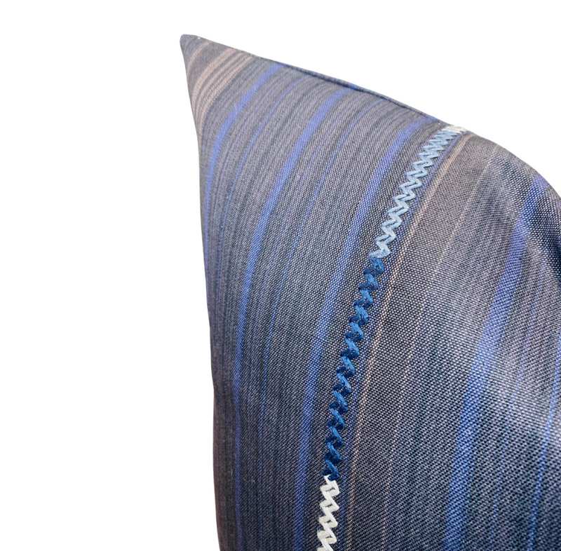 Barodo Pillow Cover in Navy Blue