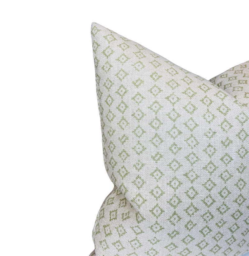 Peter Dunham Kumbh Pillow Cover in Celadon Natural