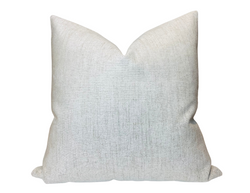 Schumacher Franco Linen Pillow Cover in Birch