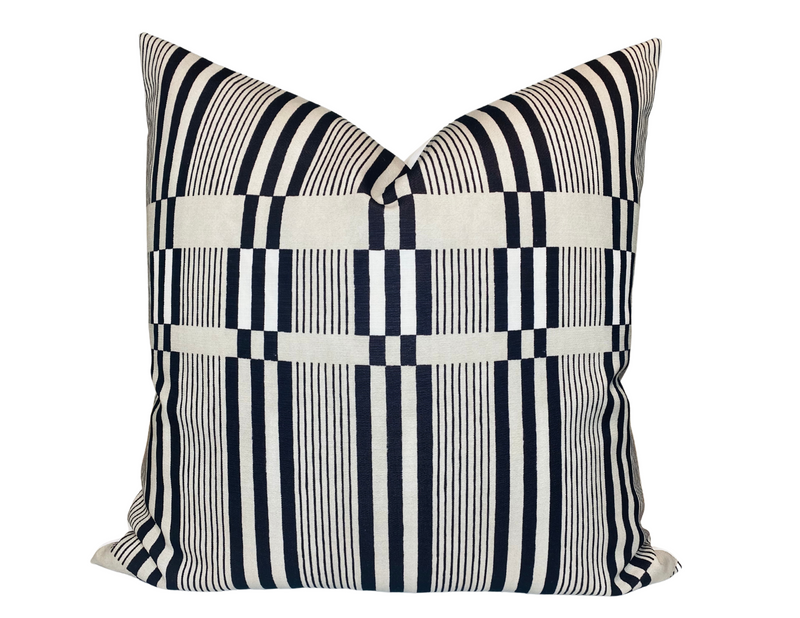 Kelly Wearstler Bandeau Pillow Cover in Tawny, Indoor Outdoor