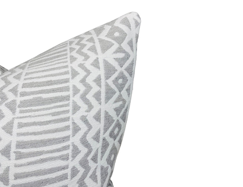 Veranda Zigzag Pillow Cover in Silverbirch