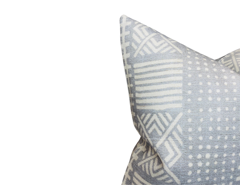 Dove Dots Pillow Cover in Grey