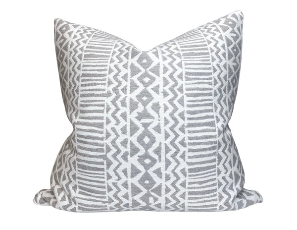 Veranda Zigzag Pillow Cover in Silverbirch