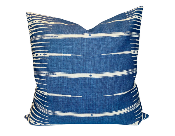 Peter Dunham Tangiers Pillow Cover in Indigo