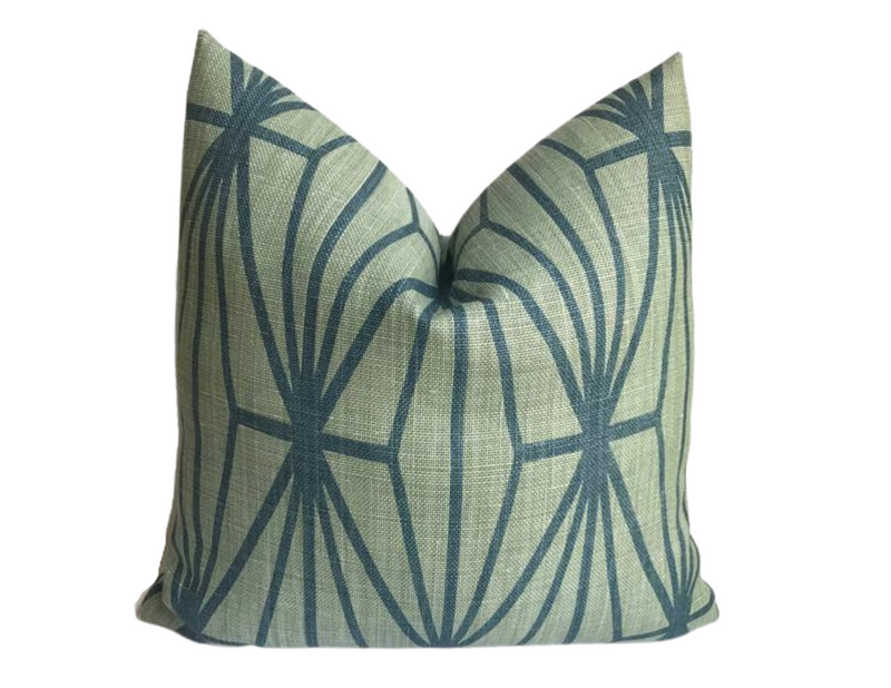 Kelly Wearstler Katana Pillow Cover in Jade