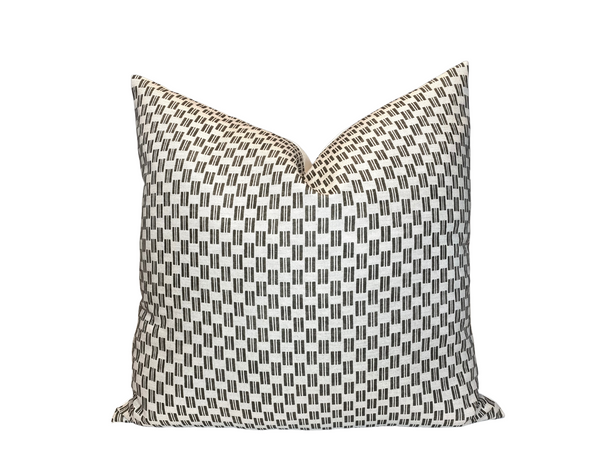 Kasai Pillow Cover in Brown