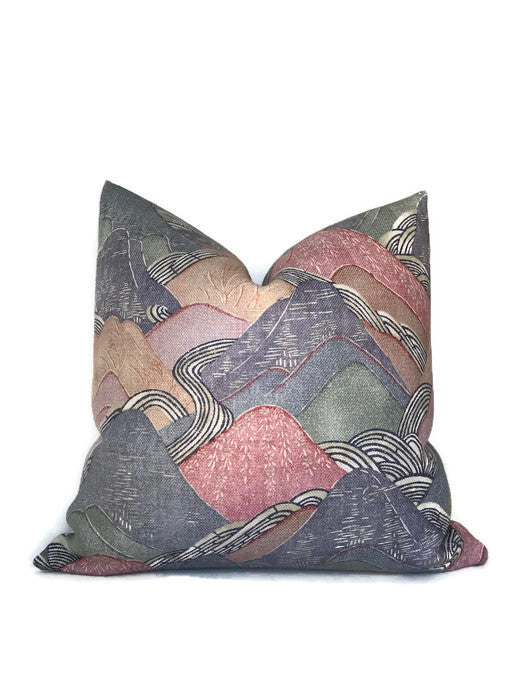 Kelly Wearstler Edo Pillow Cover in Opal