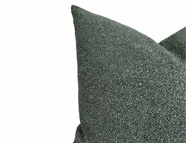 Campi Pillow Cover in Green, Designer Pillows