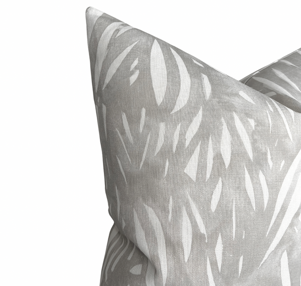 Windswept Pillow Cover in Grey