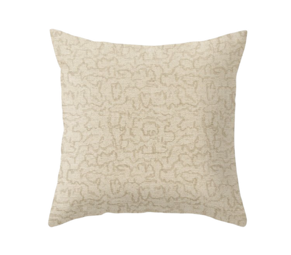 Ready to Ship, 12x20, Crescendo Pillow Cover in Ivory Taupe