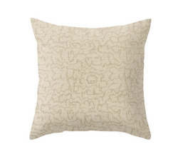 Kelly Wearstler Crescendo Pillow Cover in Ivory Taupe