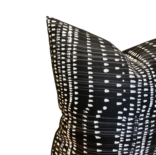 Thibaut Cape Town Pillow Cover in Black