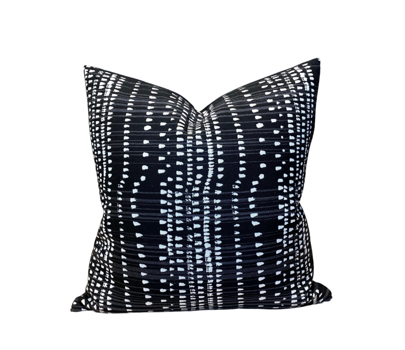 Thibaut Cape Town Pillow Cover in Black