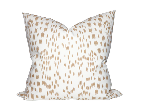 Les Touches Pillow Cover in Sand