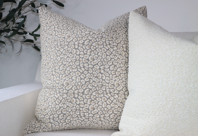 Boucle Pillow Cover in Ivory