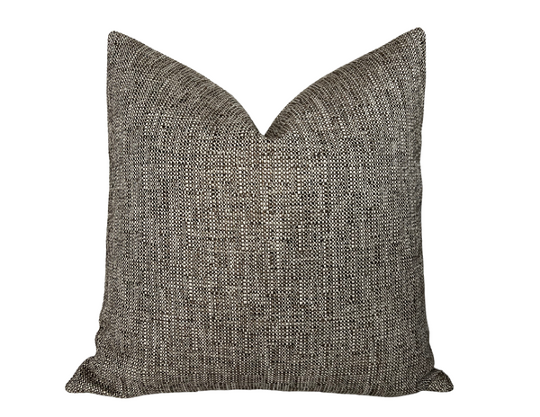 Performance Indoor Outdoor Pillow Cover in Chestnut