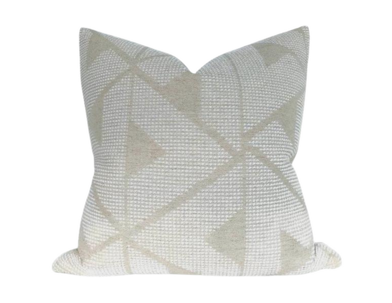 Schumacher Sierra Pillow Cover in Natural