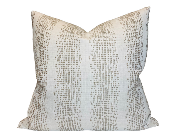 Kelly Wearstler Balboa Pillow Cover in Hemp