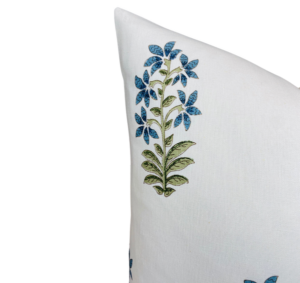 Peter Dunham Udaipur Pillow Cover in Indigo