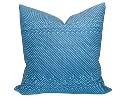 Jacinto Pillow Cover in Stone Indigo