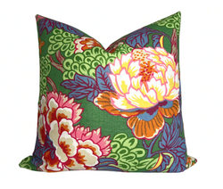 Ready to Ship, 22x22, Honshu Pillow Cover in Green