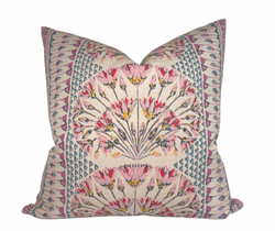 Ready to Ship 20x20 Cairo Pillow Cover in Pink