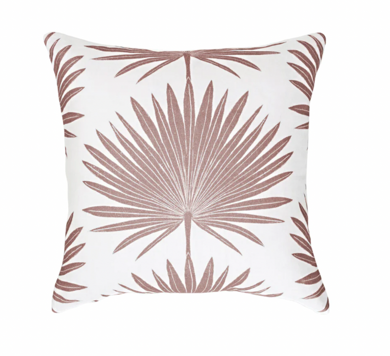 Ready to Ship, 22x22 Palmetto Pillow Cover in Lavender