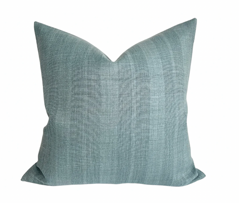 Ready to Ship, 22x22 Kasteel Pillow Cover in Blue