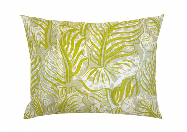 Mille Feuilles Pillow Cover in Pistachio Green