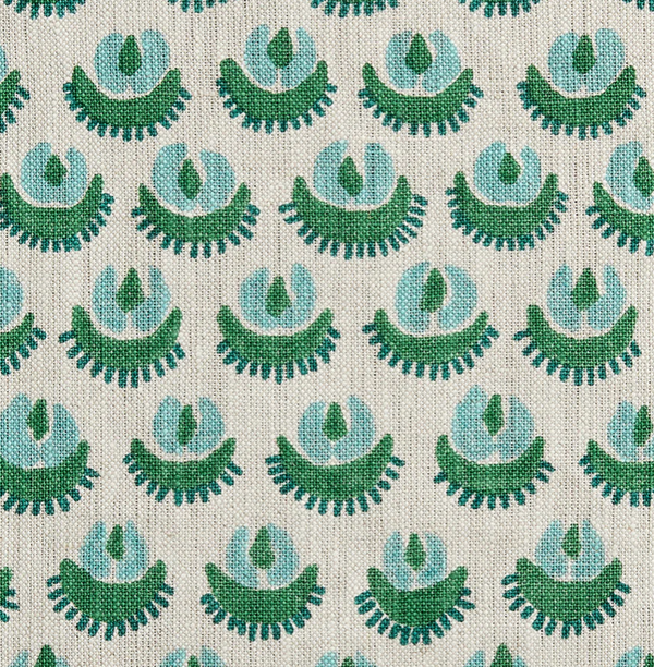 Cadiz Pillow Cover in Green, Walter G Textiles