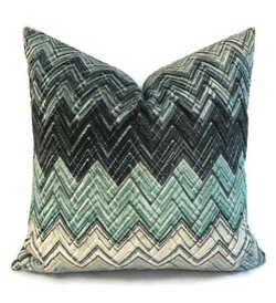 Romo Black Zenith Jasper Pillow Cover