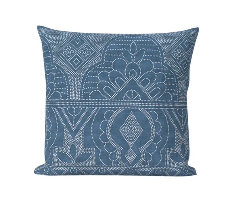 Medinas Pillow Cover in Navy