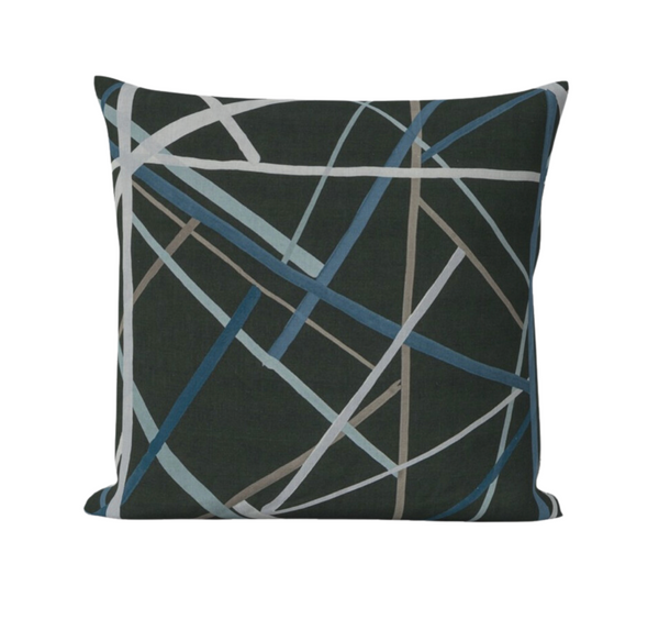 Kelly Wearstler Simpatico Pillow Cover in Raven