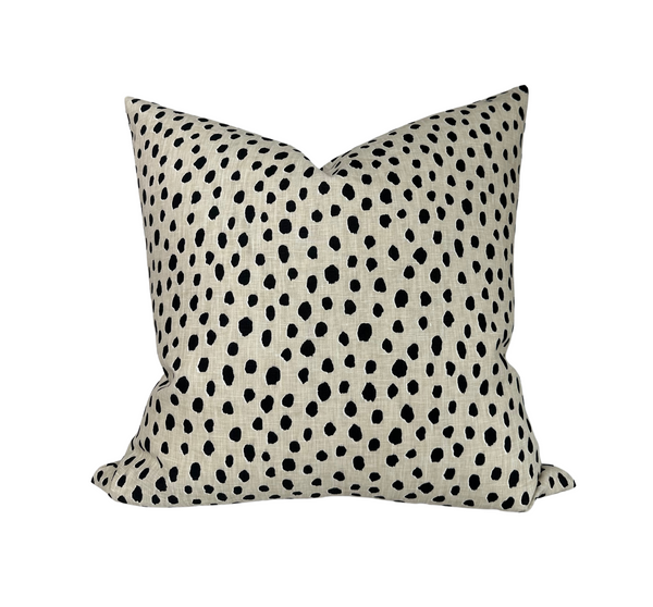 Fauna Pillow Cover in Flaxseed