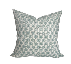 Lyon Pillow Cover in Celadon, Walter G Textiles