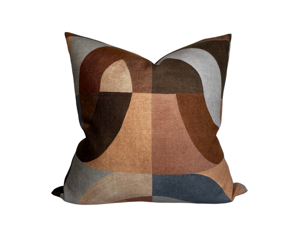 Kelly Wearstler Colonnade Pillow Cover in Cinnabar